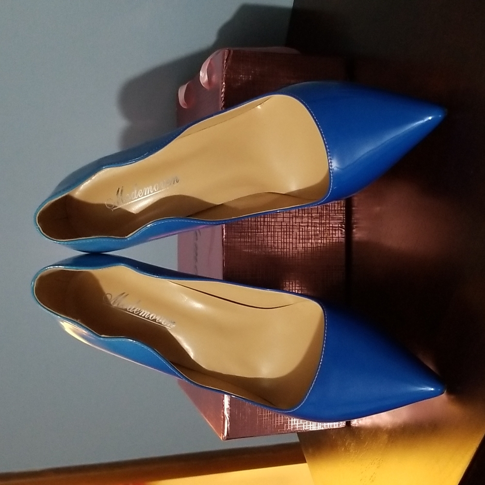 Modemoven blue heels two/tone